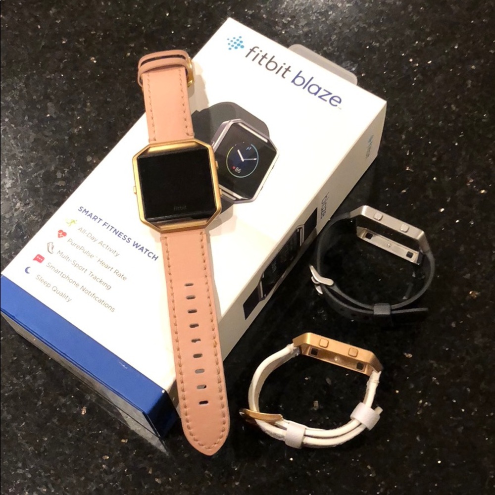 Fitbit blaze smart fitness watch